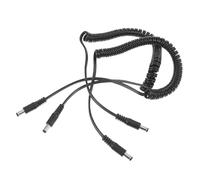 Tofficu Nail Polishing Handle Wire 2Pcs Dc Power Cable Spring Extension 1.5M for Professional Nail Art Tools in Salon Environment