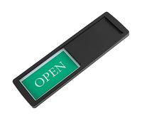 Tofficu Office Privacy Slide Sign Magnetic Privacy Indicator for Conference Restroom Office Door Open Closed Sliding Door Sign