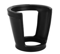 Tofficu Oxygen Cylinder Protective Cap with Handle for Home Oxygen Treatment and Ambulances, Black Plastic Material Featuring Noise Reduction and Tool-Free Use for Secure and Easy Handling