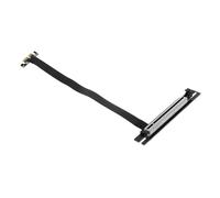 Tofficu PCI-E 1x to 16x Extender Cable 20CM for GPU Mining High-Speed Data Transfer 90 Degree Connector Suitable for Desktop PC Builds