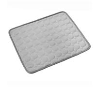 Tofficu Pet Cool Mat for Dogs and Cats, Physical Cooling Bed Mat | Cold Dog Mat, Easy to Clean, Thickened Fabric, Simple Style, Nylon Polyester Cotton Blend