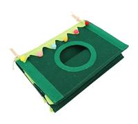 Tofficu Pet Rabbit Hutch Corner House Tent Felt Cloth Small Animal Hideout Winter Sleeping Bed Hamster Nest