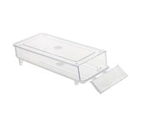 Tofficu Plastic Egg Storage Box Cover Kitchen Refrigerator Food Organizer for Egg Holder Storage Tray Design