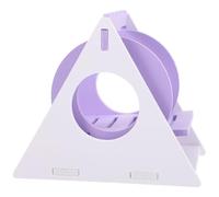 Tofficu Plastic Hamster Swing for Small Pets Purple Hamster Cage Decor with Hanging Swing Suitable and Guinea Pig Play and Rest