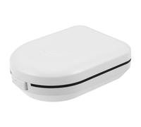 Tofficu Portable Hearing Aid Protective Case with Shockproof and Anti-drop Features Waterproof Abs Material Storage Box for Behind-the-ear Hearing Amplifiers for Travel and Daily Use
