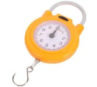 Tofficu Portable Lightweight Plastic and Metal Construction Spring Scale with Stable Performance and Accurate Weight Measurement for Luggage and Fishing for Traveling