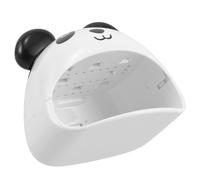 Tofficu Portable Mini Gel Nail Lamp USB Nail Dryer Handheld Small Light Fast Curing Panda Design Compact Air Fan Blower for Home and Travel Use
