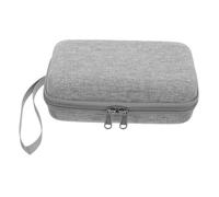 Tofficu Portable Mini Makeup Suitcase with Handle Compact Cosmetic Travel Case for Organizing Beauty Tools Lightweight and Stylish Carrying Bag for Professional Use and Daily Cosmetics