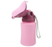 Tofficu Portable Potty Travel Urinal Bottle, Abs, Pink, Quick Solution for Night Time Bathroom Needs, Portable Design