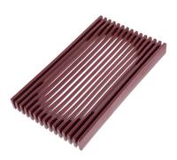 Tofficu Practical Acrylic Soap Holder for Bathroom and Kitchen, Draining Soap Dish Designed to Prevent Bad Substances Breeding and Keep Home Tidy with Fresh and Natural Style Random Color