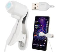 Tofficu Practical Usb Auto Phone Clicker - Automatic Phone Screen Clicker, Mute Phonescreen Auto-clicker, Adjustable Speed Physical-clicker for Live Streaming Broadcasting & Gaming