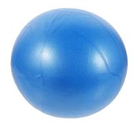 Tofficu Professional Pilates Exercise Ball 25cm Mini Blue Pvc Yoga Training