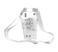 Tofficu PVC Hairdressing Scissors Bag with Waist Belt Barber Scissors Pouch and Hair Styling Tools Holder for Salon and Professional Haircutting