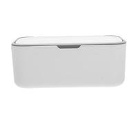 Tofficu Refillable Wipe Holder Box with Lid for Bathroom Nursery and Travel Portable Compact White Tissue Container Easy to Clean Dustproof Storage for Home Office Cars