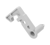 Tofficu Refrigerator Door Stop Hook 2.1-inch Plastic Hinge Stop Latch for Rv and Home Appliances, Refrigerator Hinge Part Door for Freezer and Hotel Fridge Maintenance