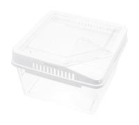 Tofficu Reptile Breeding Case Abs Material for Housing Lizards and Arachnids Use as Feeding Box Display Terrarium for Reptile Pets