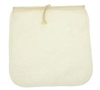 Tofficu Reusable Cotton Fabric Strainer Bag for Nut Milk Wine Coffee Juice Filtering Food Grade Fine Mesh Filter Bag Durable Easy to Use