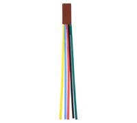 Tofficu Ribbon Bookmark with Leather Insert Decorative Marker for Students and Bible Reading Multi-Function Page Holder for Books and Craft Projects Brown