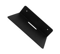 Tofficu Router Storage Rack Made of Sturdy Aluminum Alloy and Wall Mounted Projector Holder Black Wall Shelf, Portable and Space-saving Design for Office and Home Use for Projector