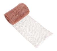 Tofficu Rustproof Foldable Copper Mesh Filter 10cm Wide Copper Wire Mesh Roll for Garden Supply and Rodent Deterrent Sturdy Stopper