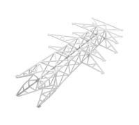 Tofficu Scale Electric Tower Architectural Model Accessory for DIY Micro Landscape Train Scenes Abs Material Miniature Building Kit for Garden Village Decor
