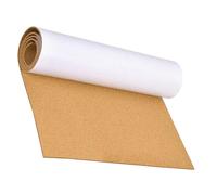 Tofficu Self-Adhesive Thick Cork Roll 1200x400x2mm for DIY Crafts, Bulletin Board, Wall Decor, Flexible Cork Sheet for Office, Home, School Memo and Presentation Boards