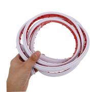 Tofficu Self-adhesive Wire Hiders for Wall and Floor Fire-resistant Cable Covers Concealer Easy to Install Cord Protector for Neat Cable Management