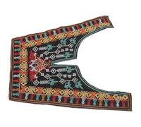 Tofficu Sew on Patch Ethnic Style Embroidered Applique Multi-Function Practical Cloth Patch Chic Elegant Beautiful Embroidery Patterns Shop Clothing Accessories