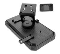 Tofficu Shower Phone Holder Punch Wall Mount Case for Cell Phones Compact Design with Hooks for Bathroom Kitchen Use Stay Connected While