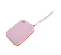 Tofficu Silicone Small Pouch Earphone Storage Pouch Portable Waterproof Travel Keychain Purse Minimalist Lavender for Keys and Data Cables