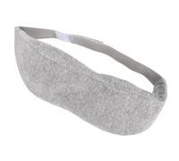 Tofficu Sleep Mask Eye Mask Lightweight Adjustable Free Head Strap Fleece Material 3D Eye Cover Travel Blindfold for Train and Travel Use
