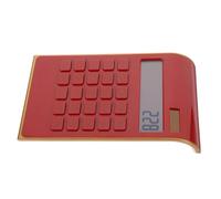 Tofficu Solar Powered Electronic Calculator with Tilted Display Compact Lightweight Desktop Tool for School Office Home Use Design for Simple Calculations