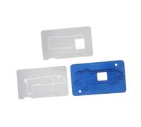Tofficu Soldering Tools for Phones High-Precision Soldering Stencil Mobile Motherboard PCB Reballing Platform Sky-Blue