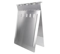 Tofficu Stainless Steel Nursing Clipboard Folder with Secure Clip, Hospital File Folder for Medical Records, Sturdy Metal Document Holder for Office and Healthcare Use