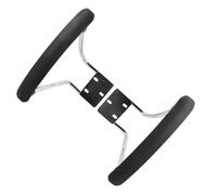 Tofficu Steel Armrest Pads for Office and Gaming Chairs Chair Armrest Covers with Secure Support to Elbow Discomfort and Prevent Injuries