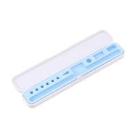 Tofficu Stylus Pen Holder and Protective Case Compatible with Apple Pencil 1st 2nd Generation, Silicone Storage Box with Sky-blue Lining, Portable Stylus Container for Tablet Accessories