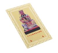 Tofficu Tai Sui Amulet Card Feng Shui Decoration for Protection and Wealth Lightweight Spiritual Charm for Lunar Year Li Cheng Symbol for Luck and Safety