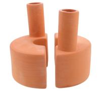 Tofficu Terracotta Self Watering Stakes for Plants with Precise Water Control and Pottery Clay Material, for Home Balcony and Travel, Unique Design Automatic Drip Watering Devices