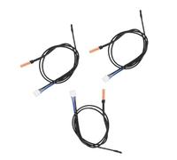 Tofficu Thermistor Probe Indoor 5k 3pcs Waterproof Temperature Sensor Cable Transmitter Compatible with Panasonic Air Conditioner Air Conditioning for Home Use