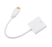 Tofficu to Vga Video Converter Cable High-definition Adapter for Game Consoles Dvd Players Projectors Support Digital to Analog Signal Conversion