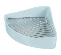 Tofficu Triangle Corner Litter Potty Rabbit Litter Box Wear-resistant Potty Training Ceramic Material Electroplated Internal Grid Bathroom Use for Pet Rabbits