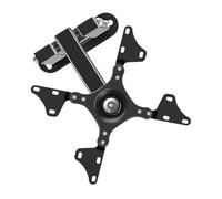 Tofficu Tv Wall Mount Bracket Foldable Rotatable Monitor Holder for Living Bedroom Office Easy Installation Space-saving Wall Mount for LCD Screens