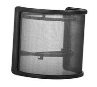 Tofficu U Shaped Handheld Microphone Windscreen Cover Pop Filter for Sound Spray Design Compatible with Various Microphones for Recording Live Broadcasts