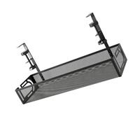 Tofficu Under Desk Cable Management Tray Cable Organizer for Tidy Desk Simple Installation Durable Cord Managing Bracket for Power Cords Adapters USB Hubs for Use