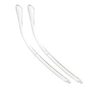 Tofficu Universal Glasses Arm Legs Temple Eyewear Glasses Accessories Tr90 Replacement Eyeglass Legs Ergonomic Design Sleek Modern Style Alleviating Ear Discomfort for Eye Protection