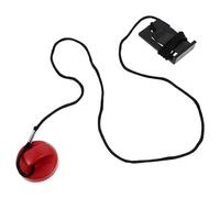 Tofficu Universal Treadmill Convenient to Operate Abs Material Magnetic Safety Key with Emergency Stop Function Red Running Machine Accessory Suitable for Gym and Personal Use