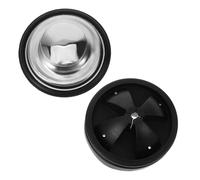 Tofficu Upgraded 86/87mm Kitchen Sink Garbage Disposal Stopper with Splash Guard and Stainless Steel Bowl Plug, Food Waste Disposer Drain Cover for Sink Disposal and Kitchen Drain Seal