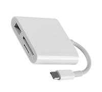 Tofficu USB Adapter Memory Reader for Cards USB Otg No Software Required Portable Card Reader for Easy Photo and Video Transfer Compatible with Laptops and More