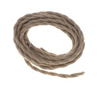 Tofficu Vintage Braided Electric Cable Cord for Pendant Lamp Lighting Twisted Hemp Rope Wire for DIY LED Table Floor Wall Lights Industrial Style Flexible Power Wire