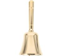 Tofficu Vintage Mini Brass Altar Bell Comfortable Grip Lightweight Design Small Call Bell for Wedding and Christmas Party for Rituals and Celebrations